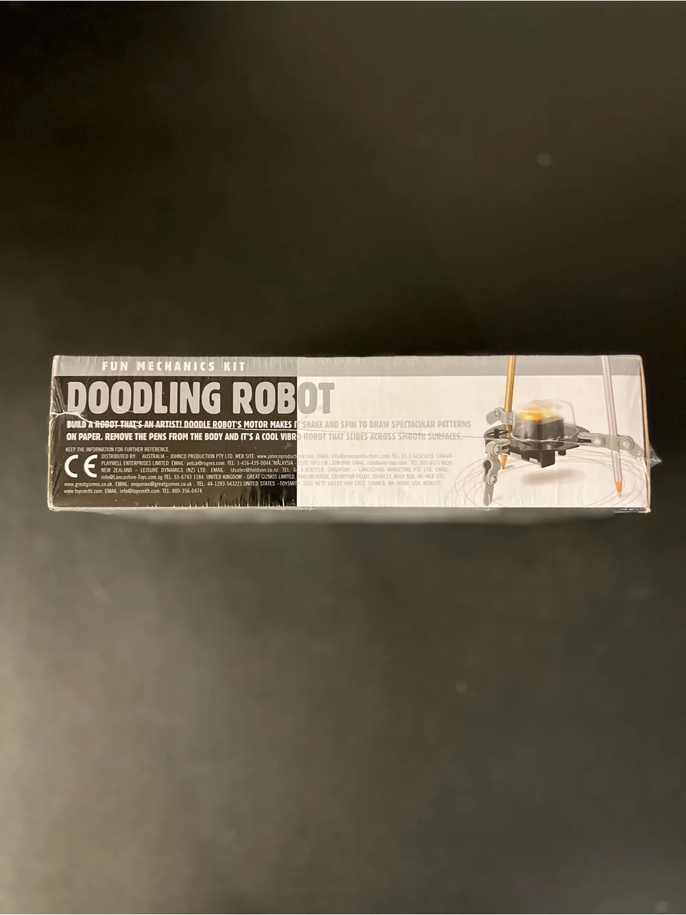 Doodling Robot 4M DIY Science Engineering Robotics Kit New Sealed